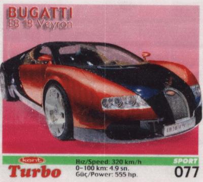 Turbo Sport № 77: Bugatti E8 18 Veyron